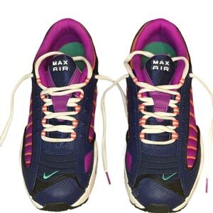 Nike Air Max Sneakers in Navy and Purple